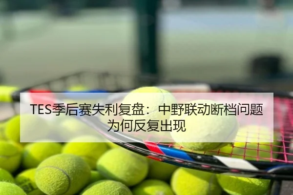 TES季后赛失利复盘：中野联动断档问题为何反复出现
